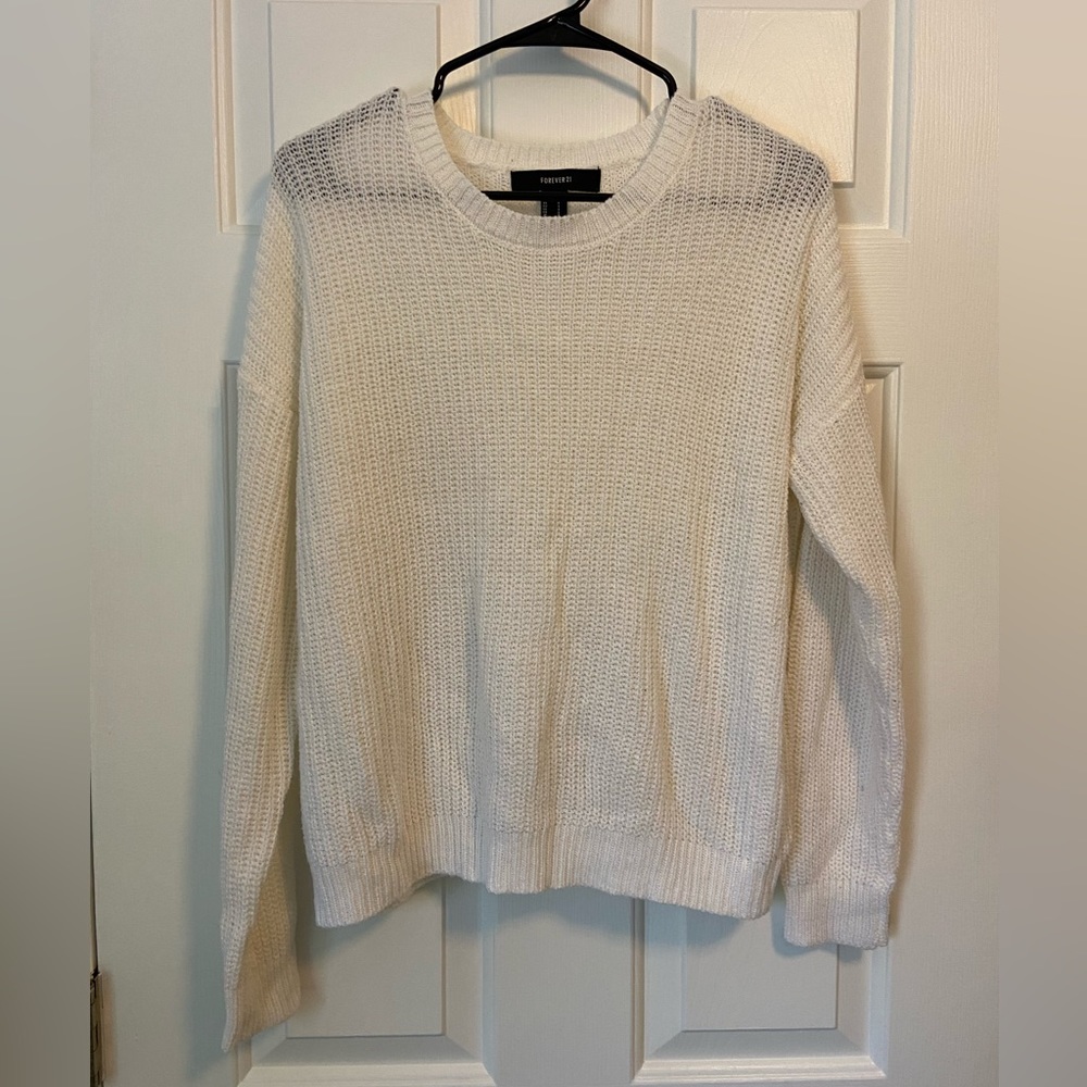 White sweater